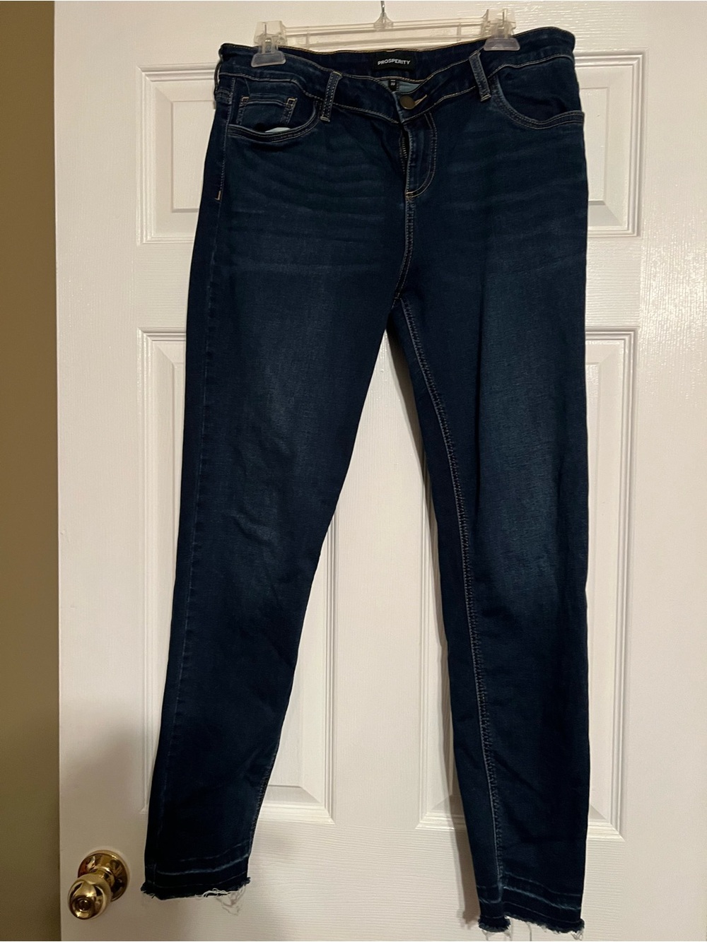 Dark Indigo Skinny Jeans for Women - Stretch Slim Fit